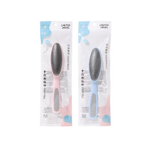 LMLTOP Dual-Head Foot File <b>Callus</b> <b>Remover</b> For Smooth Heels Pink And Blue C0315 - Product Image 2