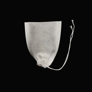 100 Bolsitas de Té Desechables de 5*7cm para Té de Hojas Sueltas, Bolsitas de Té Vacías con Cordón, Bolsitas de Té de Tela No Tejida - Product Image 6