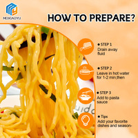 Spaghetti shirataki personnalisé de haute qualité pour les végétaliens aliments amincissants pâtes nouilles à la citrouille au konjac