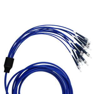 สายเคเบิลใยแก้วนำแสงเกรดทหาร1 2 <span class=keywords><strong>4</strong></span> 8 12คอร์ G652A1หุ้มเกราะไฟเบอร์ออ<span class=keywords><strong>ป</strong></span>ติก LC-LC ได้100เมตร - Product Image 5