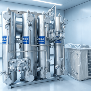 Unidad de Purificación de CO2 para Recuperación de Gases de Escape, Planta de Recuperación de Dióxido de Carbono de Proceso Sencillo, 1.2t, para Hielo Seco - Product Image 5