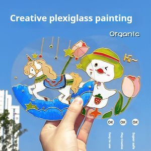 21 pcs सेट ऐक्रेलिक पेंटिंग डिय हाथ से खींची ऐक्रेलिक बोर्ड पेंटिंग सेट, सामग्री पैकेज, कला रंग हस्तनिर्मित गतिविधि - Product Image 3