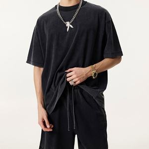 T-shirt unisexe surdimensionné en coton 100% vintage, coloris teint à l'inverse, style américain, personnalisé, écologique, collection été 2025 - Product Image 6