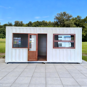 Petites maisons préfabriquées démontables de 10 pieds 20 pieds Maison préfabriquée modulaire de luxe en conteneur 40 pieds - Product Image 4