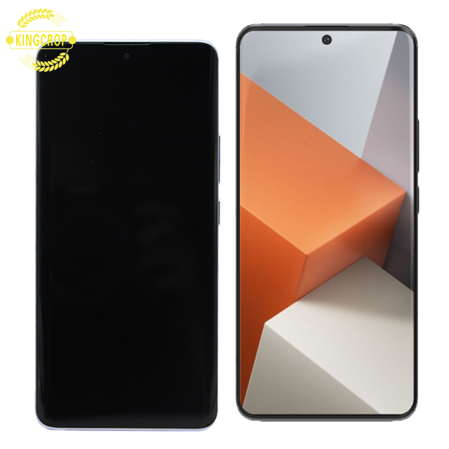 Original Mobile Phone LCDs for Xiaomi Redmi Note 13 Pro+ Pro Plus 5G 23090RA98 Screen Replacement Display With Frame Repair Part