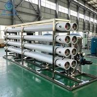 Usine de purification d'eau saumâtre, système de dessalement d'eau de mer par osmose inverse personnalisé, machine de traitement de l'eau salée