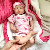 Großhandelsangebot 18 Zoll Vollsilikon Reborn Baby Puppen LouLou Weich und Biegsam für Heimdekoration & Erinnerungsstück