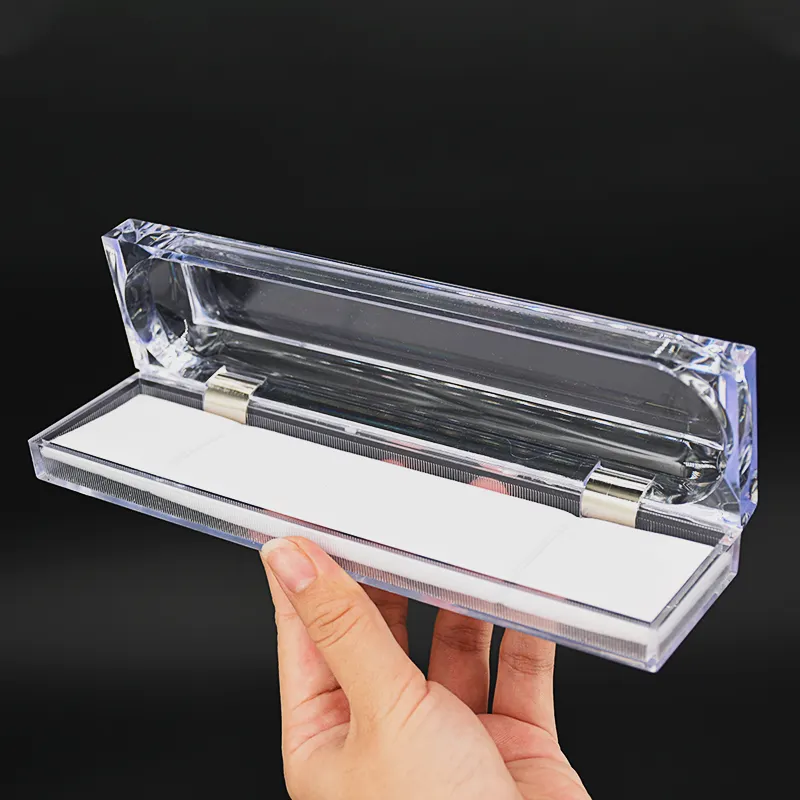 Polygon Transparent Acrylic Organizer Storage Box Jewelry Packing Gift Box For Hand Chain