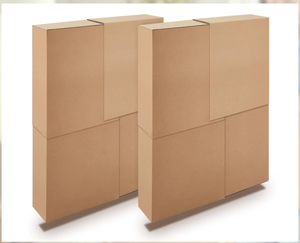 Boîte de transport : boîte en carton ondulé de 40"x60"x4", utilisée pour la télévision, les miroirs, l'<span class=keywords><strong>emballage</strong></span> de verre et les articles de rangement. - Product Image 4