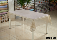 Rouleaux de nappe en plastique pvc en vinyle pour salle à manger Dubaï 137cm