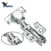 Charnière hydraulique pour armoire de cuisine, quincaillerie de meuble dissimulée à fermeture douce