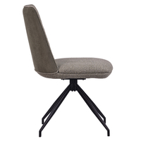 Muestra Gratuita al por Mayor: Última Silla de Comedor de Diseño Escandinavo con Arco y Tela para el Hogar, con Función Giratoria, de Alibaba, Fabricada en China