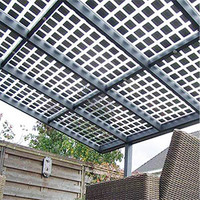 Tuiles de toit solaires BIPV 300W, matériaux de construction résistants aux intempéries, écologiques et nécessitant peu d'entretien