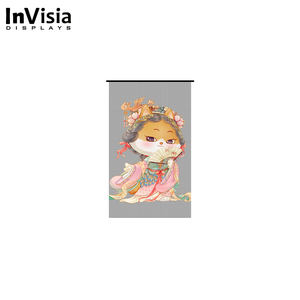 Al Aire Libre duradero impermeable cielo cartelera Flexible publicidad pantalla InVisia <span class=keywords><strong>SkyFly</strong></span> LED manta P6.25-P20mm Pixel Pitch 800-2000 - Product Image 1