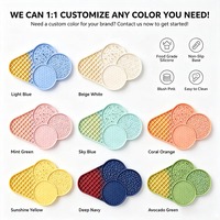Tapis de léchage pour chiens et chats Icea Cream, tapis d'alimentation lente en silicone, vente en gros, expédition rapide en 3 jours, 4 couleurs en stock, tapis d'alimentation pour animaux de compagnie