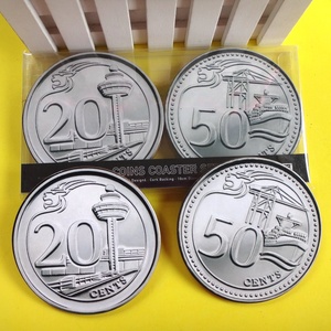 Sous-verres LEECORK de haute qualité, design cartoon, écologiques, en liège naturel et MDF, pour boissons, 95x95mm, 4mm d'épaisseur, ronds - Product Image 2