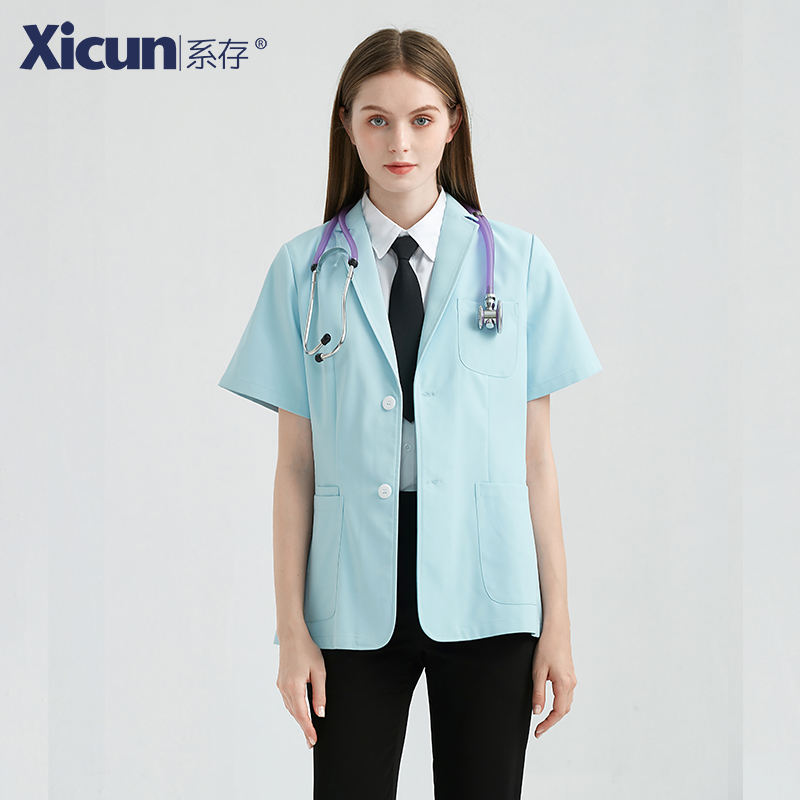 Maniche corte donna blu