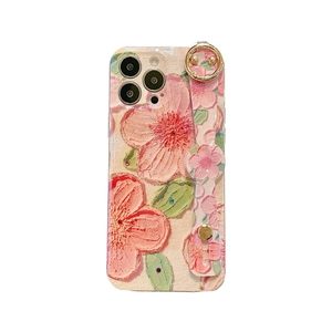 Hermosa <span class=keywords><strong>funda</strong></span> de teléfono móvil para iPhone 112/13/14/15 Promax, para <span class=keywords><strong>Galaxy</strong></span> <span class=keywords><strong>M33</strong></span> 5G Wristband Tpu Gel case - Product Image 2