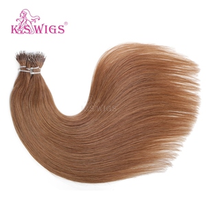 Cabello Liso Natural Virgen Remy Chino 100% al por Mayor con Anillo Nano, Cutícula Alineada, Doble Trama, Sin Caída, Color con Mechas - Product Image 4