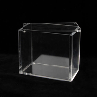Vitrine en Acrylique pour Boîte de Boosters Couvercle Magnétique Coulissant Boîte de Protection en Acrylique