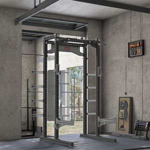 Máquina de entrenamiento de fuerza, rack de potencia de alta resistencia, equipo de fitness comercial, rack de sentadillas medio, para gimnasio, con altos estándares de fitness, rack de sentadillas multifunción. - Product Image 4