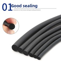 Bande de mousse en caoutchouc EPDM noir, résistante aux hautes températures, résistante à la corrosion, bande d'étanchéité anti-collision expansée, modèle Fpyt