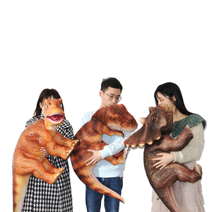 Miễn phí vận chuyển phổ biến nhất đồ chơi 1.2 mét dài khủng long con Rối tay - Product Image 2