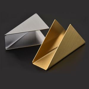 TGYW 不锈钢立式餐巾架 金色方形餐巾架 适用于餐厅咖啡厅 - Product Image 5