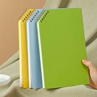 Innovatives B5 Spiralblock-Notizbuch mit nach oben geneigtem Einband, verdicktem Design, schlicht und elegant. Wasserdicht. Notizbuch.