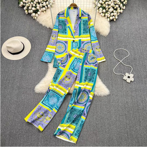 Autunno e inverno nuovi <span class=keywords><strong>pantaloni</strong></span> di moda Sexy da <span class=keywords><strong>donna</strong></span> calducia due pezzi Set 2 pezzi <span class=keywords><strong>donna</strong></span> Career Set - Product Image 3