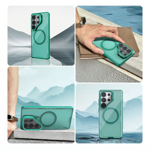 Nouvelle conception Iceblade Prop Étui magnétique transparent écologique antichoc pour <span class=keywords><strong>Samsung</strong></span> Galaxy S26 Ultra avec béquille pour appareil photo - Product Image 3