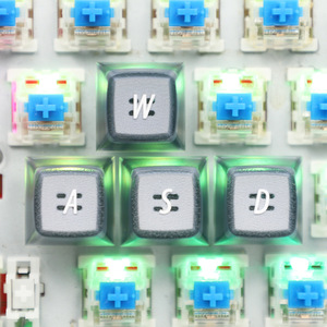 9 phím ABS RGB Backlit đôi da sữa ESC <span class=keywords><strong>key</strong></span> <span class=keywords><strong>cap</strong></span> WASD hướng ema hồ sơ Keycaps cho Diy Bàn Phím Cơ khí Keycaps - Product Image 5