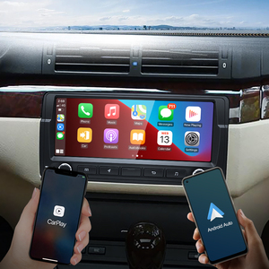 เครื่องเล่นมัลติมีเดียในรถยนต์ HFMid ขนาด 8.8 นิ้ว รองรับ Android AUTO และ Carplay พร้อมวิทยุ บลูทูธ ระบบนำทาง GPS สำหรับรถยนต์ BMW M3 ซีรีส์ 3 รุ่น E46 รองรับ RDS Music - Product Image 2