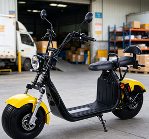 Citycoco 2000W Langstrecken-Elektroroller mit 80km Reichweite, EEC COC <span class=keywords><strong>Moped</strong></span> <span class=keywords><strong>E</strong></span>-<span class=keywords><strong>Roller</strong></span> 45km/h mit 2 Sitzen - Product Image 1