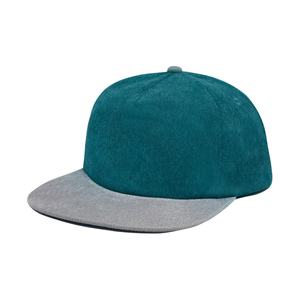 Gorra De Béisbol De Pana No Estructurada Gorra De Béisbol De Pana Color Dos Tonos Corona Suave Y Ajuste Con Correa De <span class=keywords><strong>PUA</strong></span> para Venta Al Por Mayor - Product Image 1