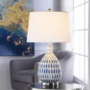 ECOJAS Antique Ceramic LED Modern Nordic Lamp 80 Indoor Table Lamps Technology Reasonable Price Table Lamp Brass 5 Size 24 - 48