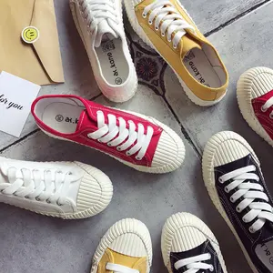 Chaussures en toile décontractées respirantes pour femmes, sneakers tendance de qualité supérieure, style Harajuku, nouvelle collection directe d'usine