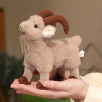 Fabricant en gros de jouets en peluche super doux en forme de chèvre mignonne, marque MEIWEN, service OEM/ODM, logo personnalisé, couleur personnalisée, rembourrage en duvet