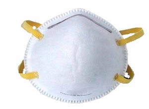 FFP2 masker Respirator karbon Anti kabut, masker pernapasan sekali pakai ulang setengah wajah dengan cangkir katup hidung tahan debu keamanan - Product Image 5