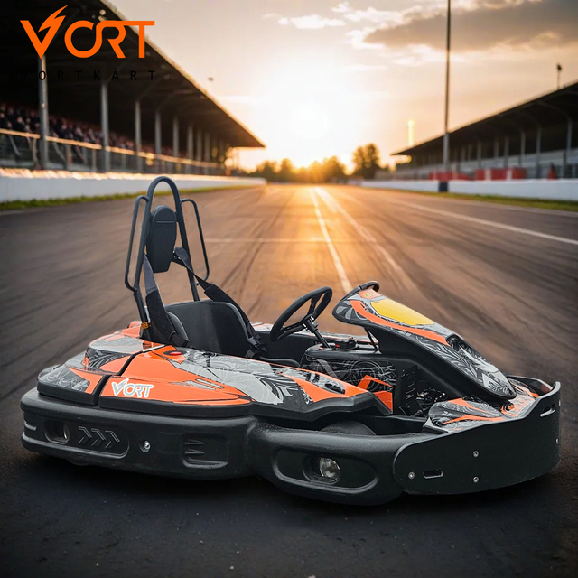 Vortkart Durable Commercial Electric Go Karts for Adult Kid 72V 30Ah Karting Car High Performance Electric Racing Go Kart