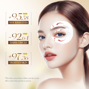 Patchs pour les yeux au protoplasm de riz et au collagène, raffermissants, hydratants et éclaircissants, pour améliorer les cernes, produits de soin pour la peau des yeux - Product Image 3