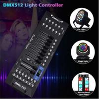 Consola de escenario profesional DMX 512 Controlador USB de 192 canales para iluminación LED