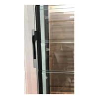 Volets modernes horizontaux en alliage d'aluminium à simple vitrage, automatiques (enroulables/abaisseurs) pour la ventilation et le contrôle des insectes en extérieur