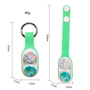Fabricant porte-clés magnétique en silicone anti-stress personnalisé jouet Tiktok Offre Spéciale doigts aimants <span class=keywords><strong>Pop</strong></span> Toy <span class=keywords><strong>Puck</strong></span> Fidget - Product Image 4