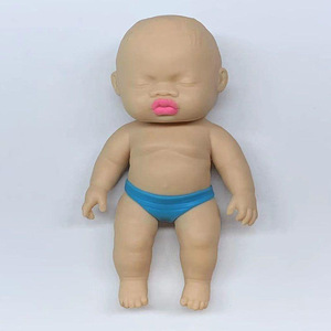 Muñeco Negro Antiestrés de 12 cm, Juguete de Compresión de Tamaño de Palma, Figura Negra de Rebote Lento, Dispositivo de Descompresión, para Mayores de 14 Años - Product Image 4