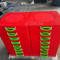Plaque de support robuste en UHMWPE sur mesure avec haute capacité de charge et surface antidérapante pour le soutien au sol des excavateurs minières
