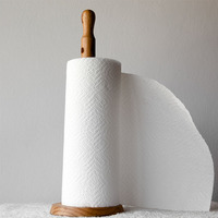 Serviette de cuisine en papier Offre Spéciale absorbant l'eau cuisine papier de nettoyage mouchoir 2ply rouleau de papier de cuisine
