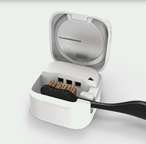 فرش أسنان مناسبة لجميع مستلزمات الأسنان, فرش أسنان محمولة وصغيرة الحجم قابلة لإعادة الشحن يدويًا والكهربائي ، مع حامل لفرشاة الأسنان أثناء السفر - Product Image 4