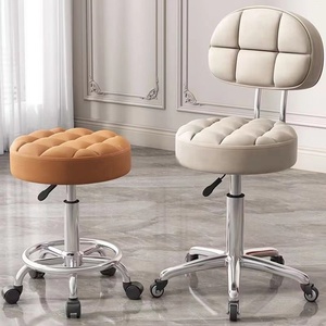 Matériel de <span class=keywords><strong>salon</strong></span> de beauté MY, mobilier de coiffure, tabouret roulant hydraulique réglable, chaise de beauté pour coupe de cheveux - Product Image 1