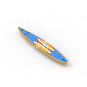 FREESUN บอร์ด <span class=keywords><strong>SUP</strong></span> แบบเป่าลมขนาด <span class=keywords><strong>14</strong></span> ฟุต สำหรับการแข่งขัน สีแดง - Product Image 5